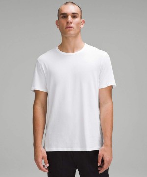 Lululemon 5 Year Basic 2 Pack T-shirts Herren Weiß Weiß | 5439NFRIY