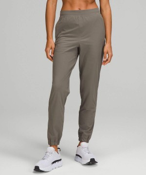 Lululemon Adapted State High-Rise Full Length Jogginghose Damen Grau | 2475TJISX