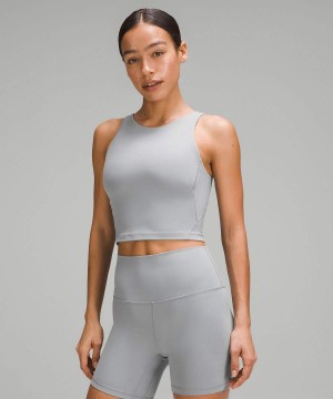 Lululemon Align™ High-Neck Tanktop Damen Grau | 0745IGWLC