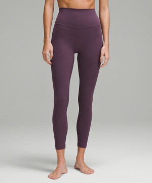 Lululemon Align™ High-Rise 25" Leggings Damen Lila | 3471CLXAI