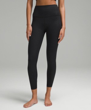 Lululemon Align™ High-Rise 25" Leggings Damen Schwarz | 5169INPTH