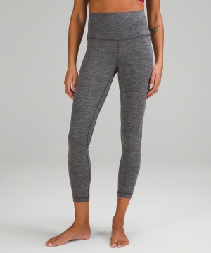 Lululemon Align™ High-Rise 25" Leggings Damen Tiefesgrau | 9201WZABI