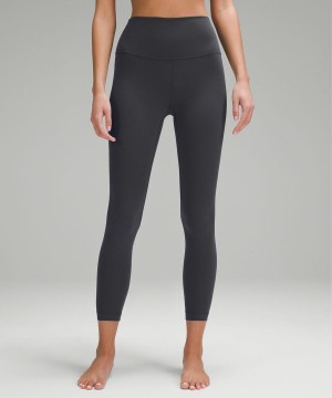 Lululemon Align™ High-Rise 25" Leggings Damen Tiefesgrau | 8935CTIAF