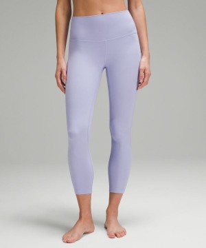 Lululemon Align™ High-Rise 25" Leggings Damen Lila | 1276HMAZF