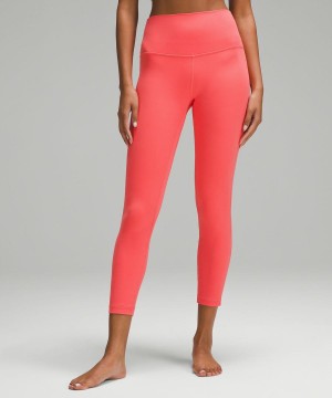 Lululemon Align™ High-Rise 25" Leggings Damen Rot | 2071EAGCK