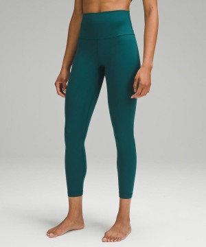 Lululemon Align™ High-Rise 25" Leggings Damen Türkis | 5608MSXYQ