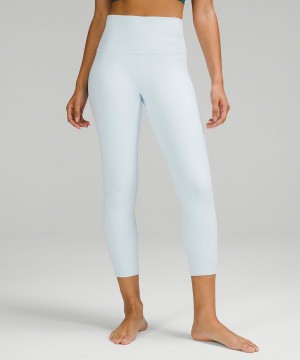 Lululemon Align™ High-Rise 25" Leggings Damen Blau | 2761GBTFM