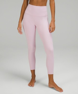 Lululemon Align™ High-Rise 25" Leggings Damen Rosa | 5197ZOMWA