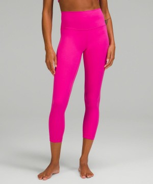 Lululemon Align™ High-Rise 25" Leggings Damen Rosa | 7826XOKUT