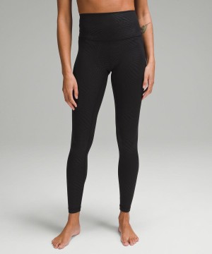 Lululemon Align™ High-Rise 28" Leggings Damen Schwarz | 6097GUFCP