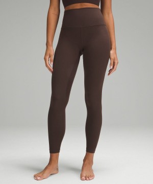 Lululemon Align™ High-Rise 28" Leggings Damen Schokolade | 4269MDRAB