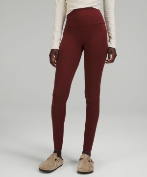 Lululemon Align™ High-Rise 28" Leggings Damen Rot Bordeaux | 9315RVJOF