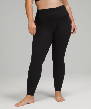 Lululemon Align™ High-Rise 31" Leggings Damen Schwarz | 4937LGTYZ