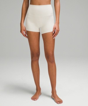 Lululemon Align™ High-Rise 4" Kurze Hose Damen Beige | 2815OILYE