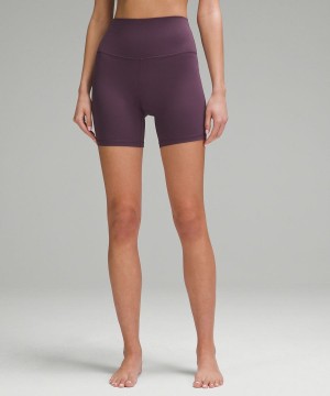 Lululemon Align™ High-Rise 6" Kurze Hose Damen Lila | 6837TFPZQ