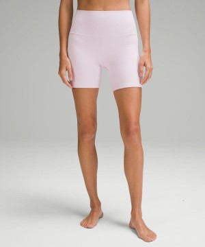 Lululemon Align™ High-Rise 6" Kurze Hose Damen Rosa | 9583KRFLZ