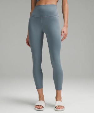 Lululemon Align™ High-Rise Crop 23" Leggings Damen Blau | 4073PLJGW