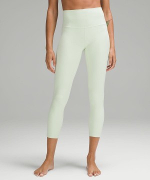 Lululemon Align™ High-Rise Crop 23" Leggings Damen Grün | 0517KOGTR