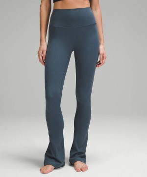 Lululemon Align™ High-Rise Mini-Flared Extra Kurzes Leggings Damen Blau | 7495BCKUJ