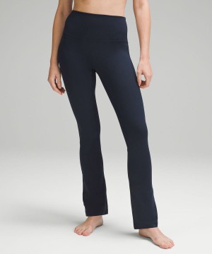 Lululemon Align™ High-Rise Mini-Flared Extra Kurzes Leggings Damen Navy | 2534RFWYQ