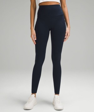 Lululemon Align™ High-Rise with Pockets 28" Leggings Damen Navy | 4052TGHQN