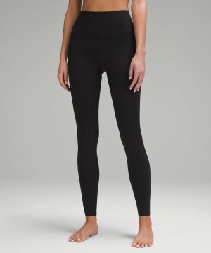 Lululemon Align™ High-Rise with Pockets 28" Leggings Damen Schwarz | 1804UXOWD