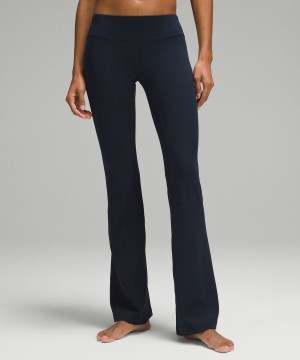 Lululemon Align™ Low-Rise Flared 32.5" Leggings Damen Navy | 1958KRYGU