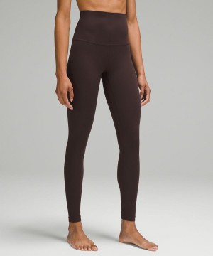 Lululemon Align™ Super-High-Rise 28" Leggings Damen Schokolade | 9207QFIEU