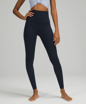 Lululemon Align™ Super-High-Rise 28" Leggings Damen Navy | 9658NIVJD