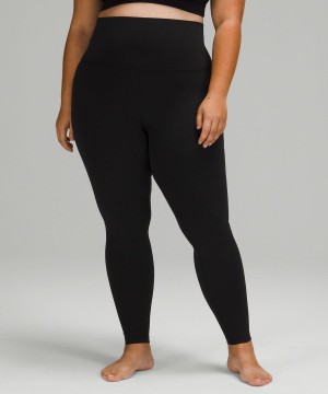 Lululemon Align™ Super-High-Rise 28" Leggings Damen Schwarz | 2453NABTW