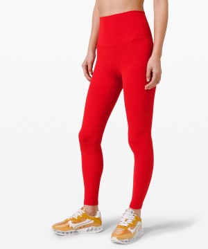 Lululemon Align™ Super-High-Rise 28" Leggings Damen Dunkelrot | 3904KILCO