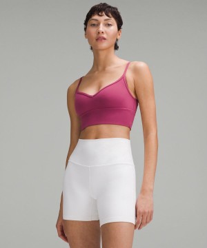 Lululemon Align™ Sweetheart Bra Light Support, A/B Cup Sport BH Damen Lila | 7618HFLVK