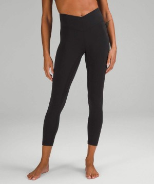 Lululemon Align™ V-Taille 25" Leggings Damen Schwarz | 0781WBETA