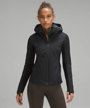 Lululemon Another Mile Jacken Damen Schwarz | 3705QMVHP