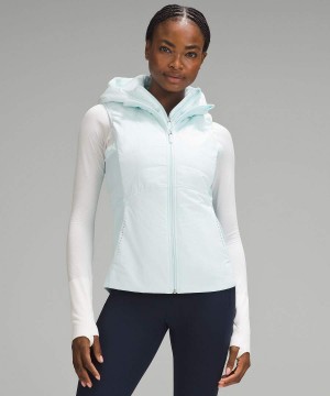 Lululemon Another Mile Weste Damen Blau | 7031MCNVB