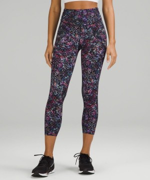 Lululemon Base Pace High-Rise Crop 23" Leggings Damen Mehrfarbig | 3062JSMHV