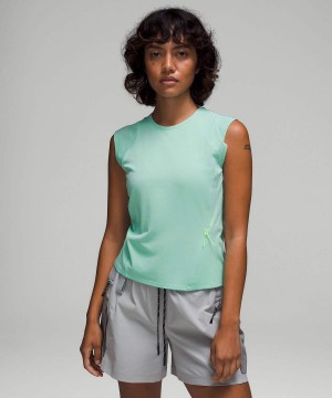 Lululemon Cap Sleeve Wandern Tanktop Damen Mintfarben | 6341POXRG