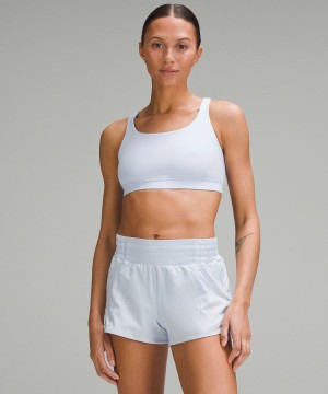 Lululemon Energy Bra Medium Support, B–D Cups Sport BH Damen Weiß | 2563WFTND