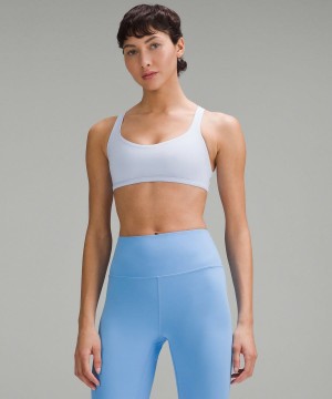 Lululemon Free to Be Bra - Wild Light Support, A/B Cup Sport BH Damen Weiß | 7031WTOXE