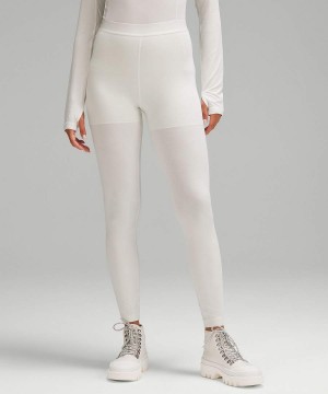 Lululemon High-Rise Base Layer 28" Leggings Damen Beige | 6978EYFNQ