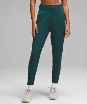 Lululemon It's Rulu Run Fleece High-Rise Full Length Jogginghose Damen Türkis | 5319WJQTO