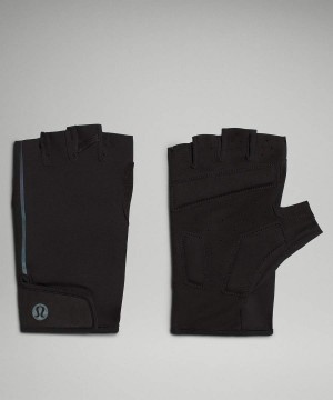 Lululemon License to Train Sport Handschuhe Herren Schwarz | 2568DFNAQ