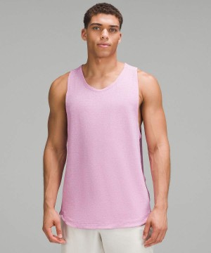 Lululemon License to Train Tanktop Herren Lila | 1374IVSQC