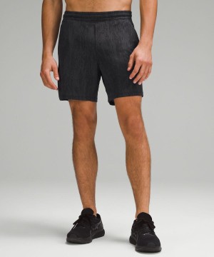 Lululemon Pace Breaker Gefütterte 7" Kurze Hose Herren Schwarz Tiefesgrau | 2804AZFGN