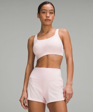 Lululemon Run Times Bra High Support, B–G Cups Sport BH Damen Hellrot | 3826YPNBI