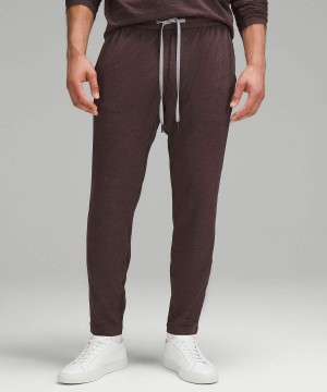 Lululemon Soft Jersey Tapered Jogginghose Herren Schokolade | 0519LAUXJ