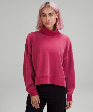 Lululemon Softstreme Turtleneck Pullover Damen Bordeaux | 7820VPITG