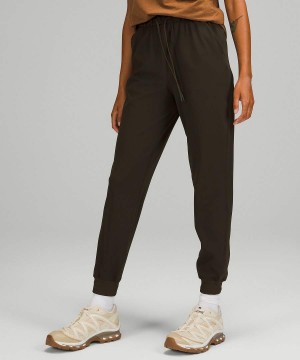 Lululemon Stretch High-Rise Jogginghose Damen Dunkelolivgrün | 2513KUEDZ