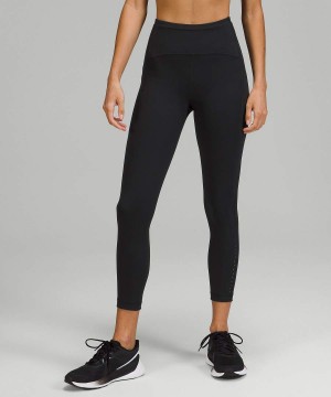 Lululemon Swift Speed High-Rise Tight 25" Leggings Damen Schwarz | 5846AXQUJ