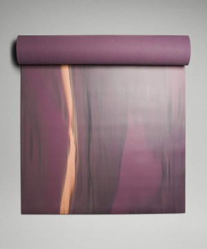 Lululemon The (Big) Mat Made With FSC™ Certified Rubber Marble Yogamatten Herren Lila Grau Koralle Lila | 7529DGXCO